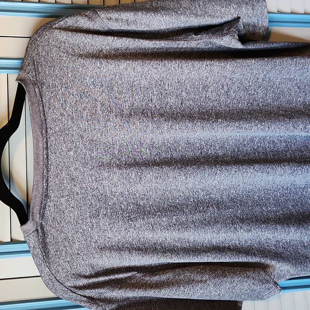 Tek Gear Dry Tek Grey & Black Performance Shirt - Picture 8 of 10